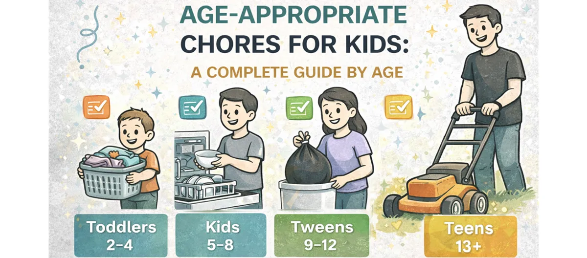 Age-Appropriate Chores for Kids: A Complete Guide by Age