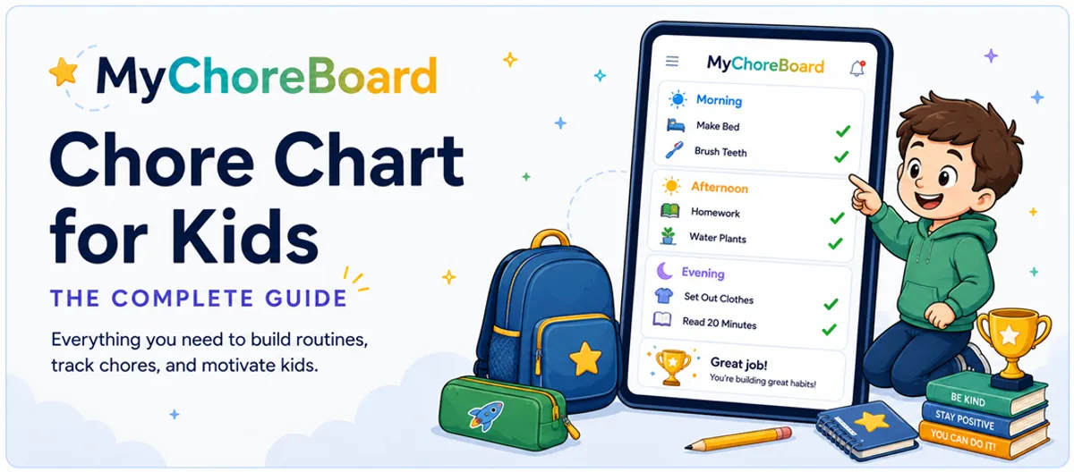 Chore Chart for Kids: The Complete Guide to Chores, Rewards, and Routines