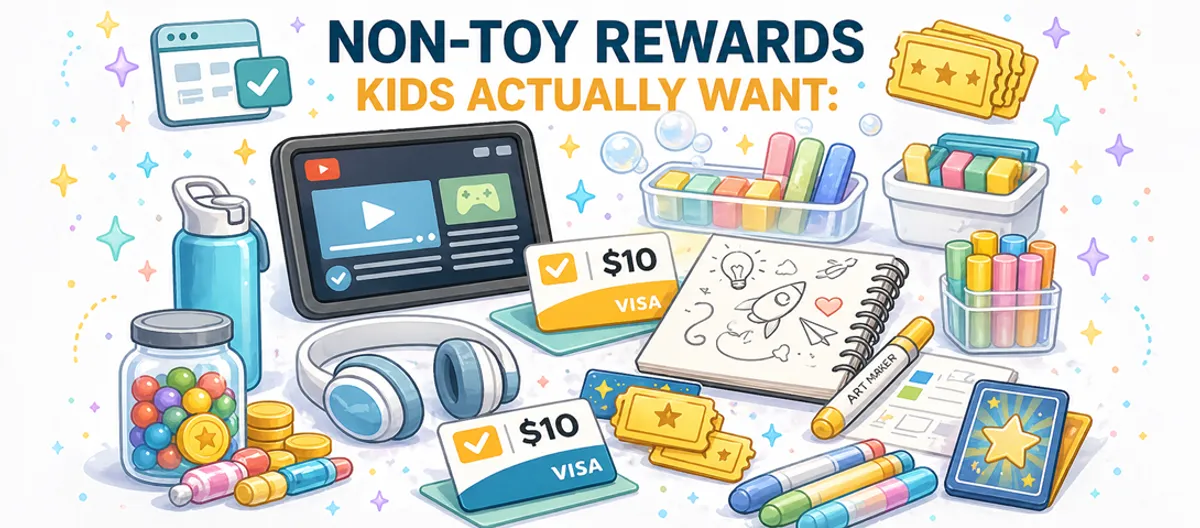 Non-Toy Rewards Kids Actually Want