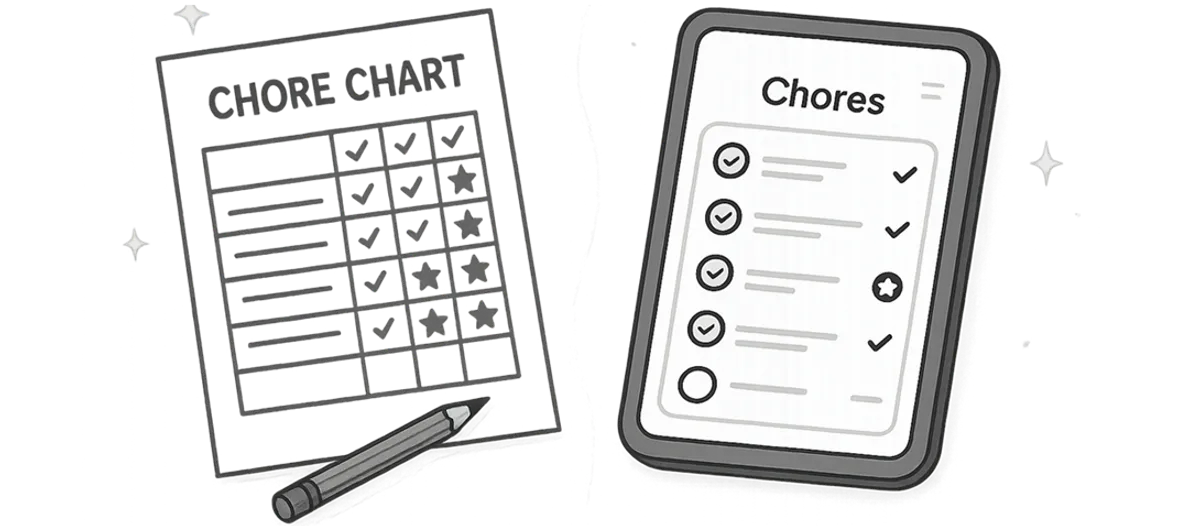 Printable vs Digital Chore Charts: Which Actually Sticks in 2025?